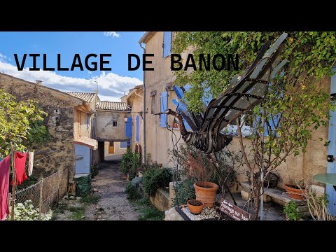 À la découverte  de Banon : entre ruelles, fromages et panoramas [4K]😉