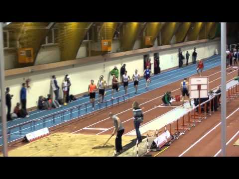 800m M seria 1/6 - II Łodzki Halowy Miting Lekkoatletyczny 11.01.2014r.