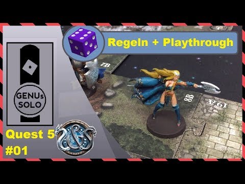 Sword & Sorcery - Playthrough - S05E01 - Quest 5 - deutsch - Brettspiel - Regeln