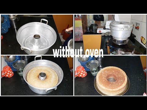 How to make cake without oven(in cake pan)