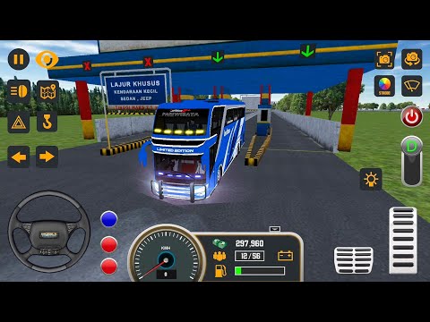 Mobile Bus Simulator || New Bus #6 JAKARTA New Update Game || Android Gameplay FHD