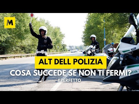Cosa succede se non ti fermi all'ALT della Polizia? Abbiamo provato per voi...