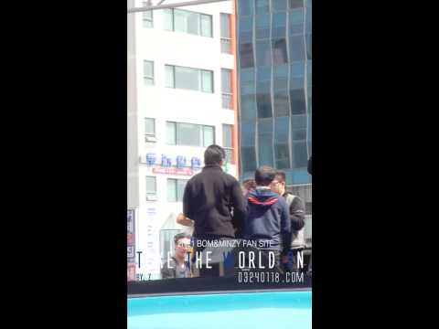 130421 adidas mirun in busan - 2NE1 waiting for encore [TTWO]