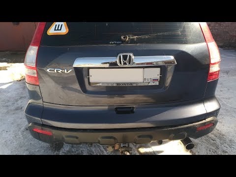 Снимаем и разбираем задний дворник Honda CR-V 2007