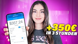 350€ in 3 Stunden mit KÜNSTLICHER INTELLIGENZ | Online Geld verdienen