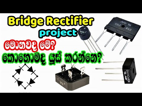 Bridge Rectifier project | Electronic Lokaya Video