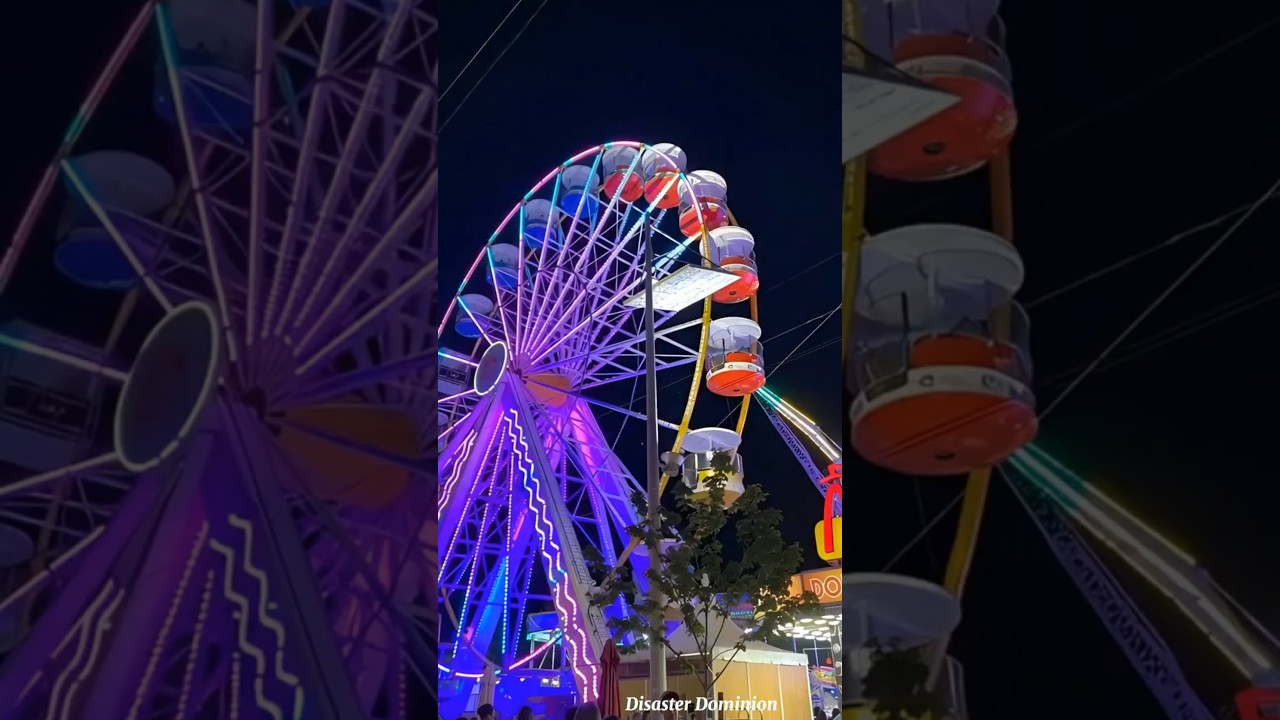 Ferris Wheel Disaster Caught on Camera!🚨