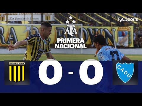 Almirante Brown 0-0 Defensores Unidos | Primera Nacional | Fecha 5 (Zona A)