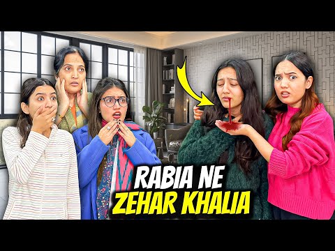 Rabia Ny ZEHAR Kha liya😱|Sab Ghar Walay Dar Gaye😰|Hira Ne Sabki Class Li🤬|Sistrology