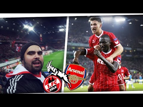 MEGA Stimmung im Stadion 1. FC KÖLN vs FC ARSENAL 1:0 🔥 Europa League Zuschauer RASTEN aus!😱 PMTV