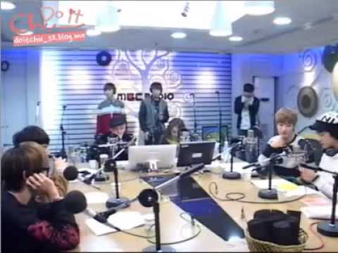 Jonghwan,Rokhyun ,Hyukjin at MBC RADIO