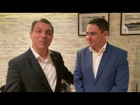 Governador de Santa Catarina apresenta seu candidato a prefeito de São José na eleição 2020