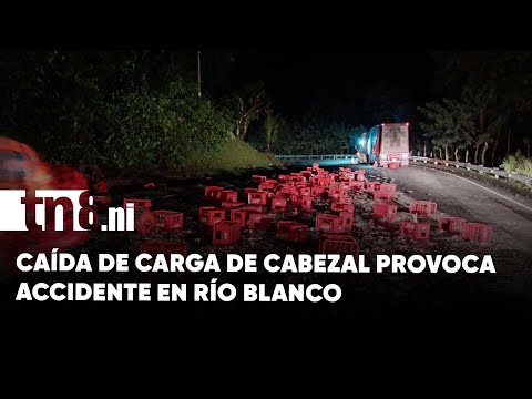 Cabezal pierde carga y hiere a tres, incluyendo un menor en Río Blanco