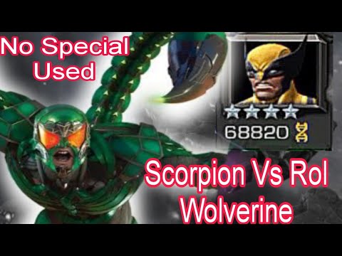 Can Scorpion Solo Rol Wolverine Without Any Special Attacks?