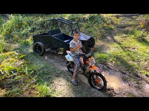 MINI INSCRITO FOI NA TRILHA DO MINELA DE MINI MOTO.