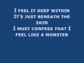 Skillet Monster Radio Edit Lyrics