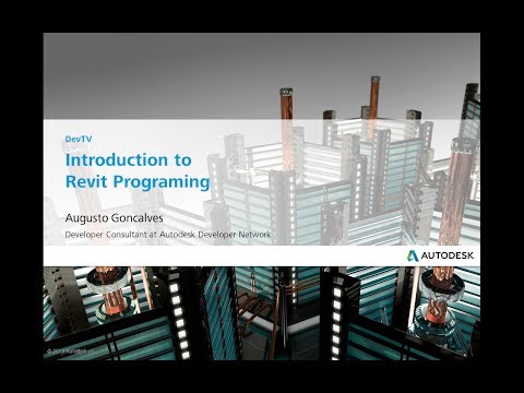 DevTV - Introduction to Revit 2015 Programming