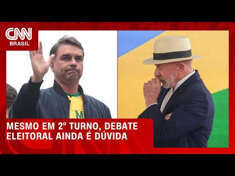 Debates entre Flávio e Lula ainda são dúvida para o 2° turno | BASTIDORES CNN