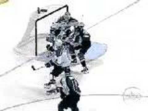 Ice Hockey: Handgoal