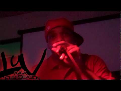 L.U.V. AKA FLU SEASON LIVE AT  WINGTIME valentine's Day Party FEB 14TH 2010 SHOW