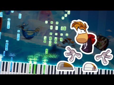 Rayman Origins - Food World Paradise: Piano Tutorial