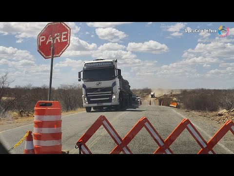 O governo do RN deu início a recuperação de mais uma etapa de recuperação de estradas no Seridó