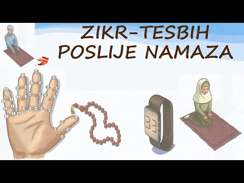 Zikr - Tesbih poslije namaza! (Ilmihal 1)