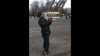 Dontae Winslow @ The Eiffel Tower in Paris, France 