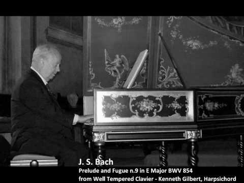 Video thumbnail for Prelude and Fugue in E major, BWV 854