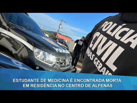 Estudante de medicina é encontrada morta em residência no centro de Alfenas