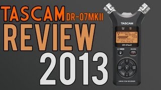 Video thumbnail for Tascam DR-07MKII Audio Recorder REVIEW/OVERVIEW - 2013 by (MotionTony) Tony Whitaker