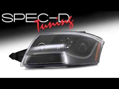 SPECDTUNING DEMO VIDEO: 2000-2006 AUDI TT PROJECTOR HEADLIGHTS