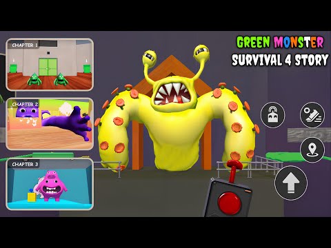 Green Monster Survival 4 Story Chapter 1,2,3 Full Gameplay