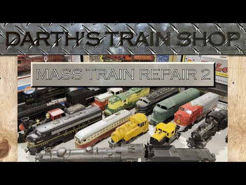 Darth's Train Shop - Mass Train Repair #2!