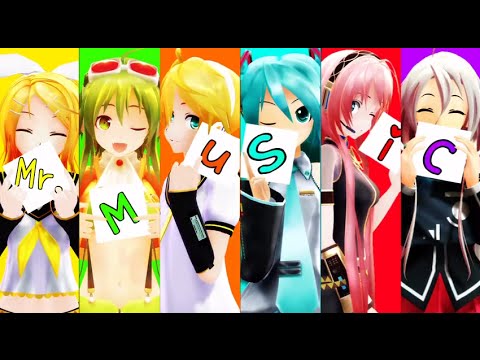 【6 Vocaloid】Mr. Music【Sub ITA】[GigaP Remix Ver.]