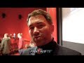 EDDIE HEARN SAYS BOB ARUM IS ONLY DISMISSING CROLLA MANDATORY AGAINST LOMACHENKO DUE TO DAZN DEAL