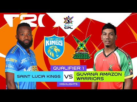 Highlights | Qualifier 1 | Saint Lucia Kings vs Guyana Amazon Warriors | CPL 2025