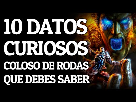 10 DATOS CURIOSOS sobre EL COLOSO DE RODAS que DEBES SABER - GOD OF WAR 🔥