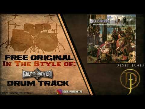 Bolt Thrower Styled Free Original Drum Track - 142 BPM (FREE DOWNLOAD)