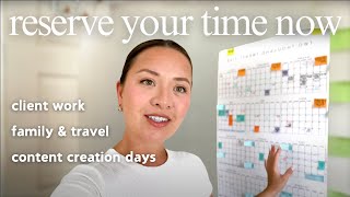Summer Planning to PROTECT Momentum in Your Life & Biz (and kids home)