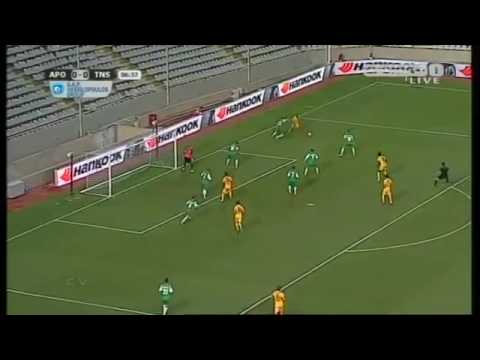 APOEL NICOSIA vs TNS 3-0(ΣΤΙΓΜΙΌΤΥΠΑ)