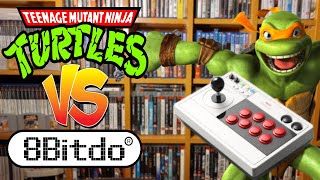 8bitDo Arcade Stick v The Teenage Mutant Ninja Turtles Cowabunga Collection