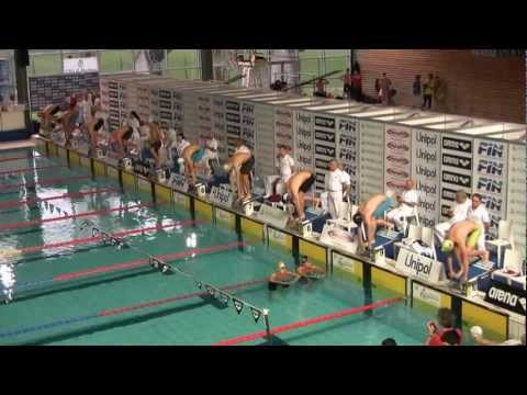 Nuoto Nazionali Giovanili 50 SL Juniores 95  SERIE 1 del 25 Marzo 2013