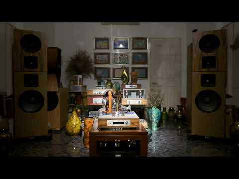 Eros 9 Ultra - Eagle 845 amp - DAC TMP9038 - Vocal demo - La Vezina Catina - Esther Ofarim