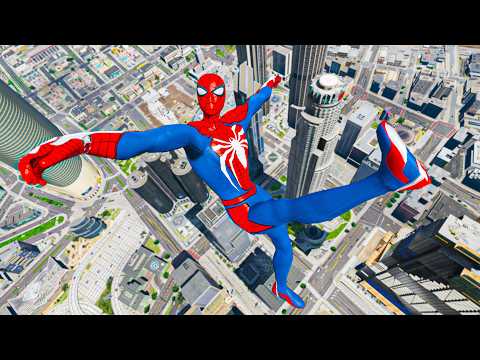 Spider Man Funny Game Moments (GTA 5 Spiderman Funny Fails) #7