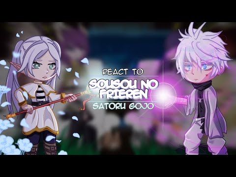 Sousou No Frieren reagisce a Satoru Gojo | Gacha Reagire