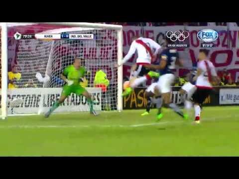 Copa Libertadores 2016 - GOL LUCAS ALARIO - River Plate 1 vs Indepte del Valle 0 - 8vs Final Vuelta