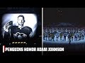 Pittsburgh Penguins Honor Former Teammate Adam Johnson In Pre Game Ceremony NHL On ESPN