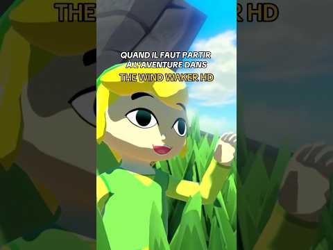 Quelle AVENTURE 😂 #flavienalexzander #zelda #shorts #thewindwakerhd
