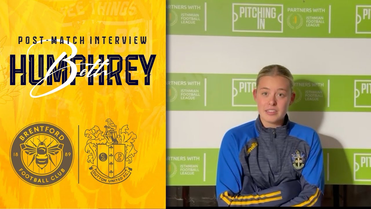 Watch: Beth Humphrey Reacts to Brentford Win | Post-Match Interview